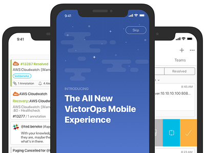 The All New VictorOps Mobile Experience 7.0 ack details devops incident management intro ios mobile timeline victorops