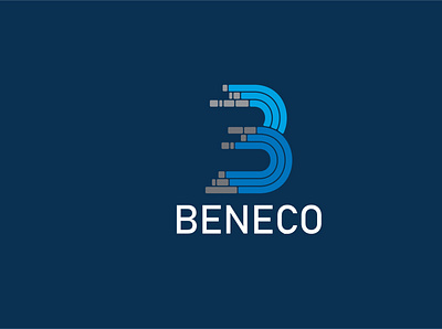 Beneco Logo branding design flat graphic design icon illustration logo typography ui vector