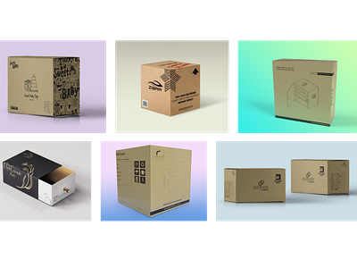 Carton Design Mockup