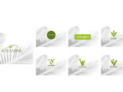 iVitamin Logo and Branding 3d animation branding design graphic design illustration logo mockup motion graphics vector