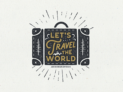 Let's Travel The World Artwork