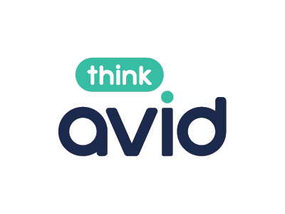 Think Avid Logo avid brand bubble logo think