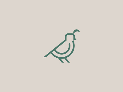 Geo Quail bird branding design farm graphic design icon illustration logo quail vector