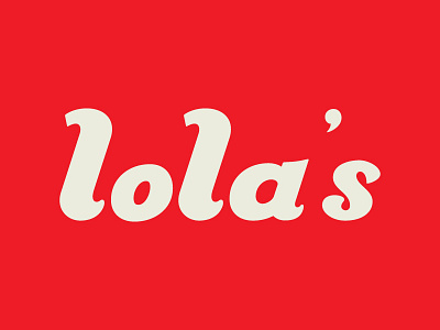 Lola's WIP lettering typography wip