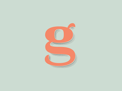 G dimension g lowercase serif