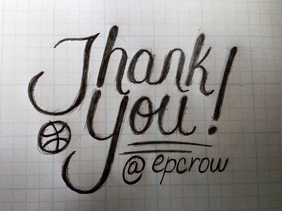 Thank You! debut epcrow script thank you