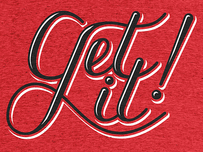 Get It! design illustration tshirt design vector