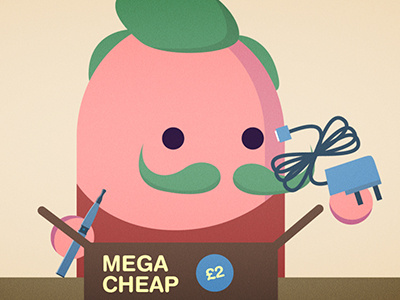 Clueless Colin animation illustration media campaign e-cigarette mustache electrical safety first