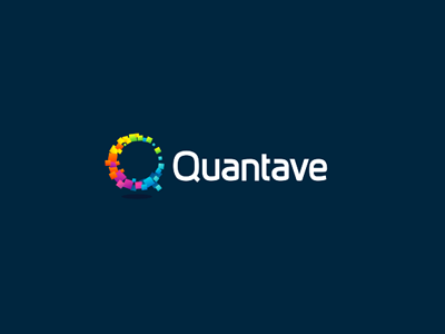 Quantave v.2 analyse icon logo market money news quantitative quote sign trade wave wire