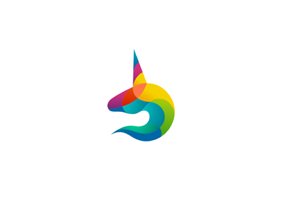 Unicorn app brand breed design development horn horse horseshoe icon logo magic unicorn