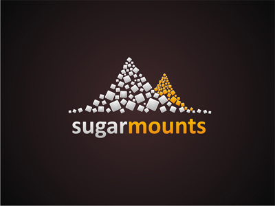 SugarMounts 7gone box design icon logo mount mounts powder sugar sugarmounts tasty typography