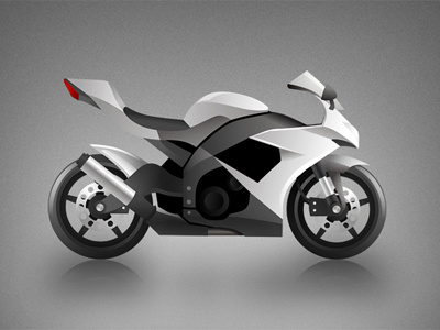 Motorcycle (vector) bicycle bike biker brrmmmm draw drive driven fast illustration motor motorcycle run vector wheel