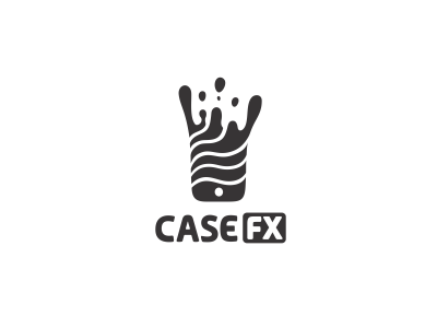 Casefx (B/W) accessories art brand case colors fashion icon juice logo mobile phone splash