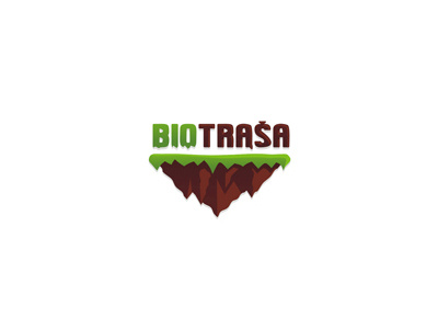 Bio Trasa (Bio Fertiliser) 7gone bio dirt earth estate fertiliser grass herb icon land logo soil ground trasa typography