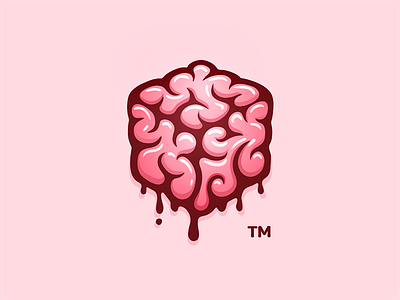 BrainBox 3D 3d 7gone box brain brainbox head icon illustration logic logo organ splash think