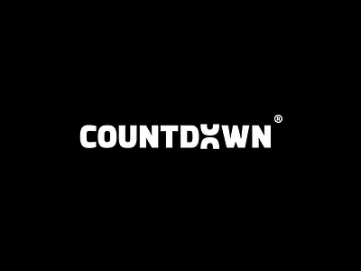 COUNTDOWN city clock count countdown counter hourglass icon letter logo logo spins time