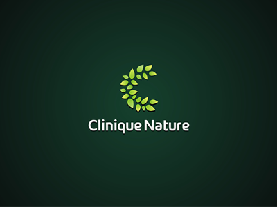 Clinique nature brand clinique diet eco health icon leaf lifestyle logo nature nutrition plan supplements symbol web weight reduction women