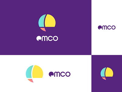EMCO - Lowercase E logo abstract branding clean colorful design letterform lettermark logo lowercase simple