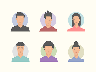 Characters - People avatars