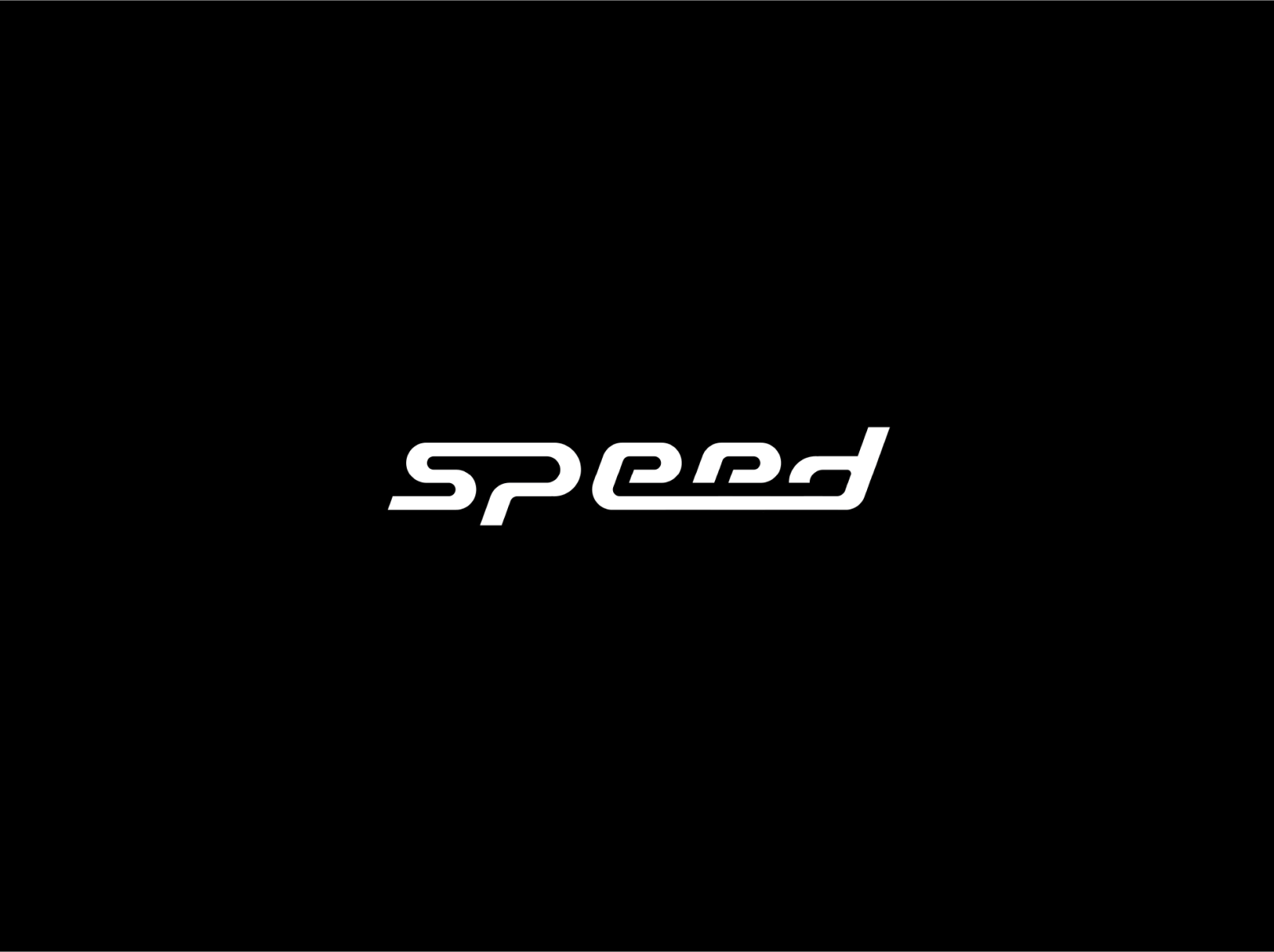 'speed' Wordmark By Vishesh Tiwari On Dribbble