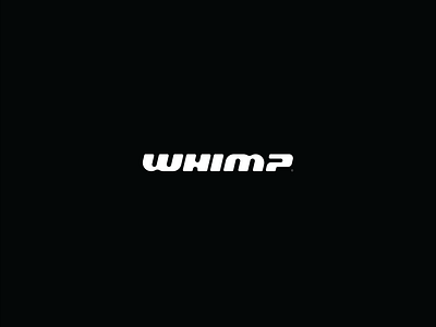 'WHIMP' Wordmark lettering logo design logotype whimp wordmark