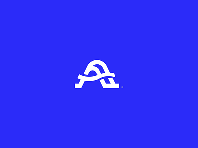 A Letter mark logo