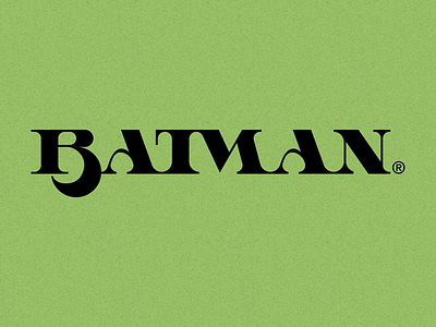 BATMAN - Typography