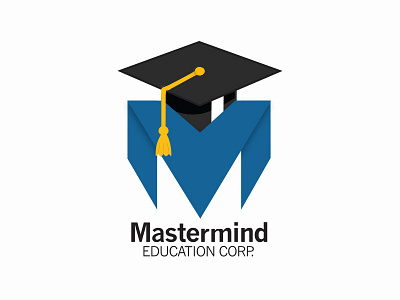 Mastermind Education Corp. Logo branding design education graphic design logo mastermind thirsty thirsty concepts