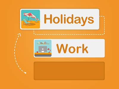 Holidays Time event icon illustrator vector