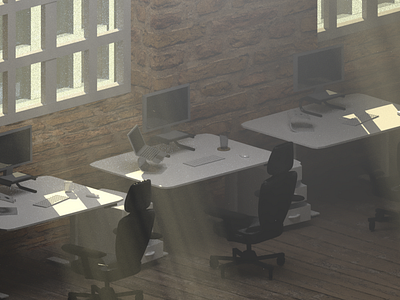 Another Day blender blender3d chair creative durham illustration north carolina ui webdesign work workspace