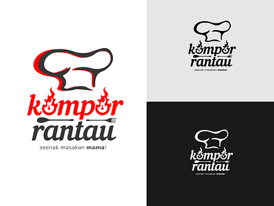 Logo - Kompor Rantau branding foodlogo logo logo design logodesign logos logotype typogaphy vector