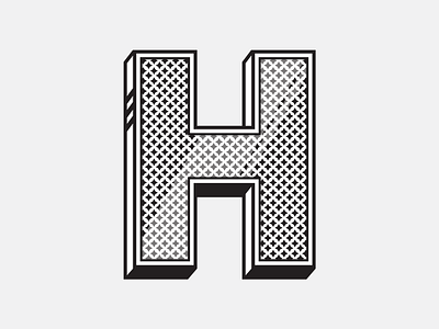 Solid 'H'