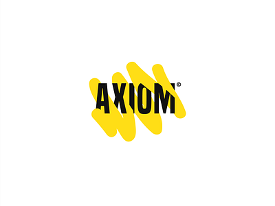 Axiom branding design hello logo typography vector