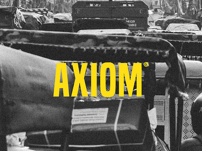 Axiom Brand Concept branding design logo vector