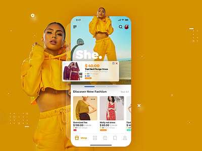 E commerce Ui App - She