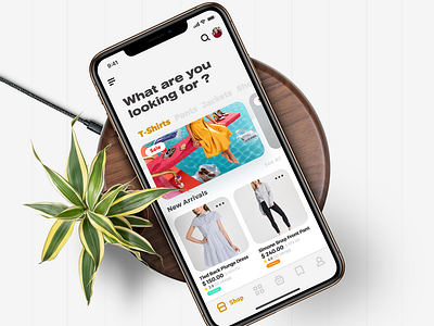 E commerce Ui App - iphone Xs💖⚡️