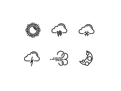 Weathericons round1