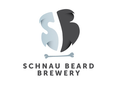 Schnau Beard Brewery Logo logo