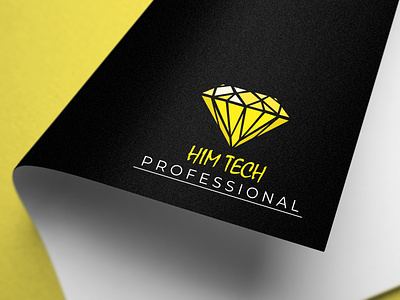 Yellow diamond logo adobe illustrator branding design diamond graphic design illustration logo vector yellow