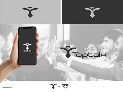 Toptalx logo design.....