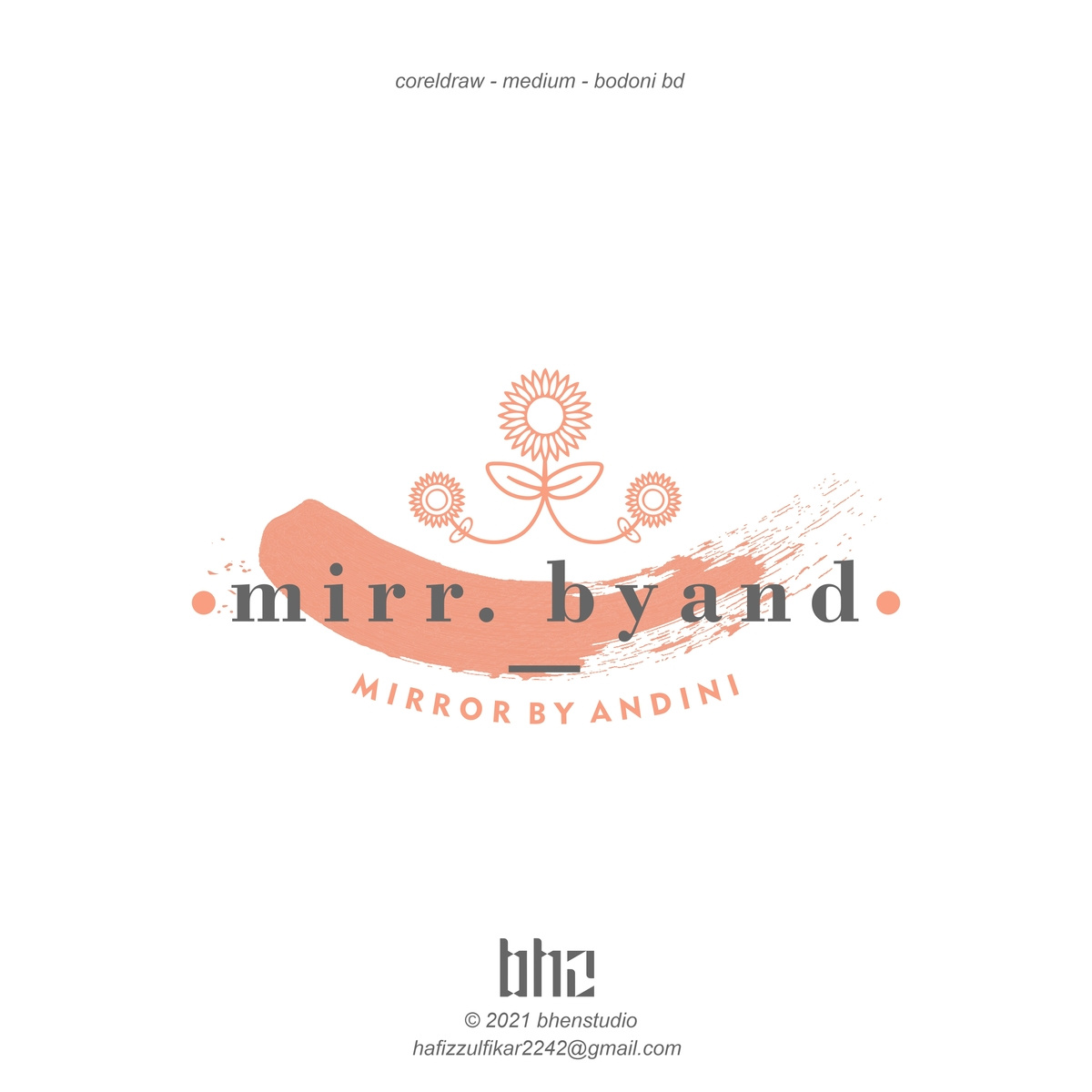 Mirror By Andini Logo Desain by Bhenar Hafiz on Dribbble