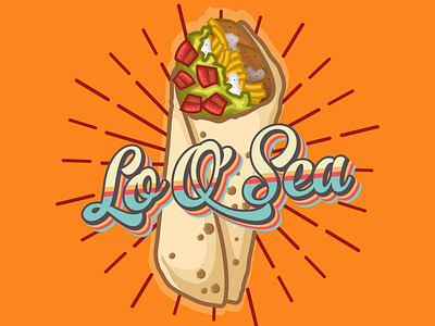 Lo Q' Sea! design illustration logo