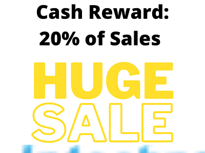 Cash Reward 20 of Sales healthandfitness loseweight makemoneyonline weightloss