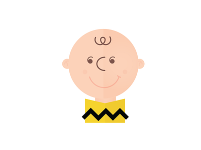 Charlie Brown Portrait character charlie brown comic fan art illustration illustrator lucas jubb peanuts portrait vintage