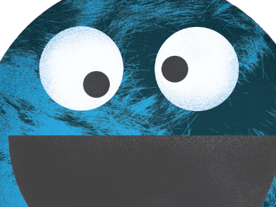 template cookie monster face