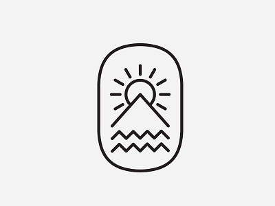Logo Icon - A Little Summit homewear icon logo minimal mountain simple summit