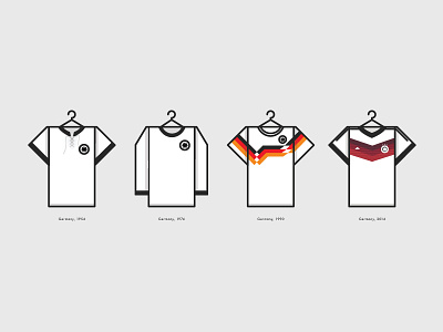 Germany World Cup Winning Kits adidas football germany jersey kit minimal nike soccer world cup