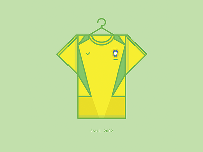 Brazil 2002 World Cup Minimal Kit