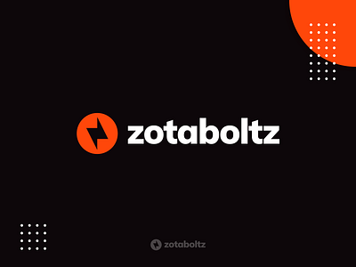 Zotaboltz - Logo Design branding design flat logo logo design logodesign logodesigner logodesigns logos minimal