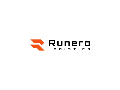 Runero Logistics Logo brand brand design branding courier delivery delivery logo design graphic design logistics logistics logo logo logo design logodesign logodesigner logos minimal minimal logo r logo simple simple logo